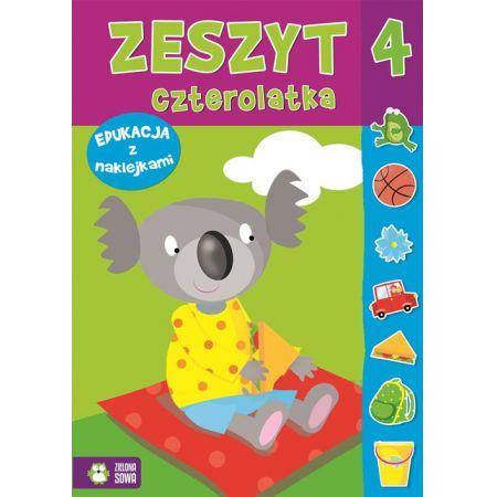 ZESZYT CZTEROLATKA
 NOWY