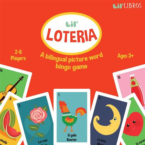 Lil' Loteria: A Lil' Libros Bilingual Bingo Game