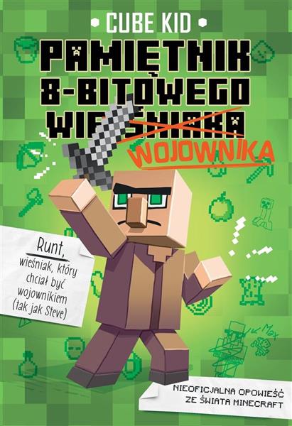 MINECRAFT PAMIĘTNIK 8 BITOWEGO WOJOWNIKA