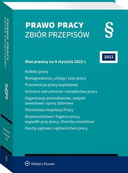 Prawo pracy. Zbiór przepisów, wydanie 35