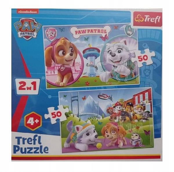 PSI PATROL SKYE EVEREST PUZZLE 2W1 TREFL 2X50 EL.