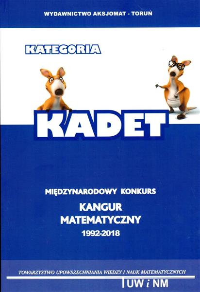 MIĘDZYNARODOWY KONKURS KANGUR MATEMATYCZNY 1992-20