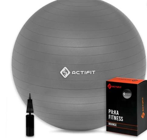 ACTIFIT, Piłka gimnastyczna Bounce z pompką, 65cm