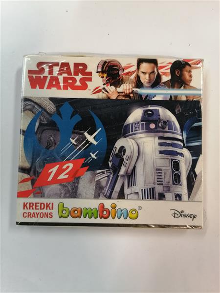 STAR WARS KREDKI BAMBINO 12 KOLORÓW