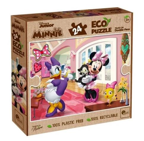 PUZZLE DWUSTRONNE EKO MINNIE MOUSE MYSZKA MINNIE,