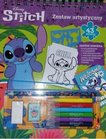Zestaw artystyczny do Kolorowania STITCH idealny d