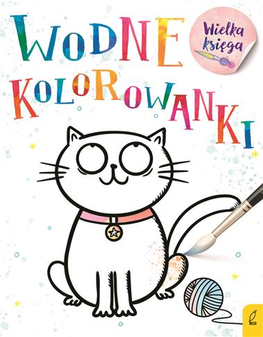 Wielka księga kolorowanek wodnych