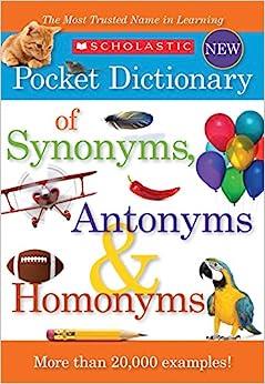 Scholastic Pocket Dictionary of Synonyms