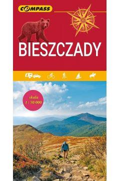 COMPASS. BIESZCZADY. MAPA TURYSTYCZNA 1:50 000