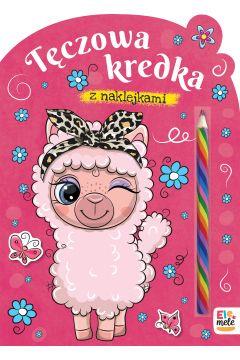 Lama. Tęczowa kredka