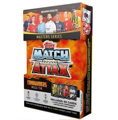 Champions League UEFA Match Attax Mega Puszka