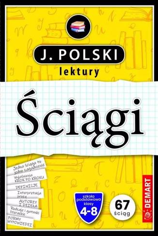 Ściągi. Karty edukacyjne. Język polski, lektury. K