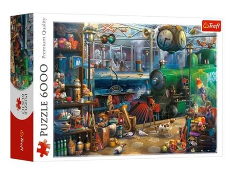 Trefl, Puzzle Stacja kolejowa 65004, 6000 el.