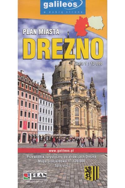 Drezno plan maista 1;12000/Galileos/