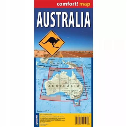 Comfort! map Australia 1:4 250 000