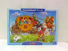 PUZZLE 120 KOT W BUTACH CASTOR