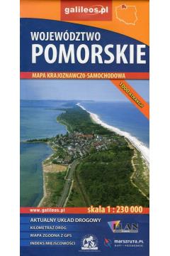 POMORSKIE WOJEWÓDZTWO - MAPA