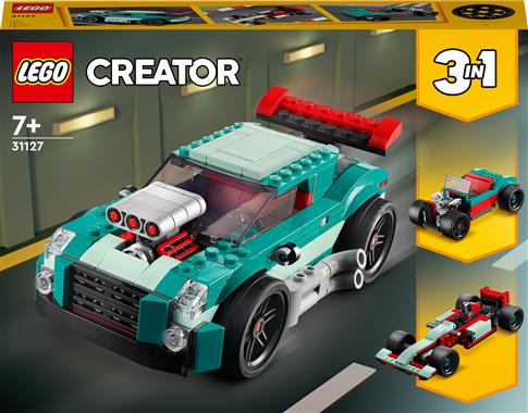 LEGO Creator 3in1, klocki, Uliczna wyścigówka