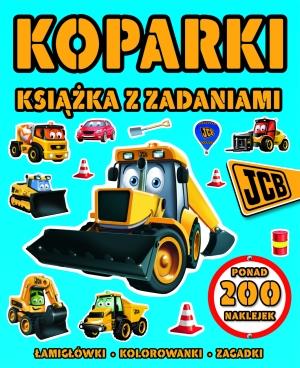 KOPARKI JCB. KSIĄŻKA Z ZADANIAMI