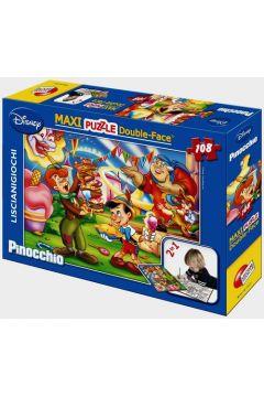 PUZZLE DWUSTRONNE MAXI 108 EL PINOKIO