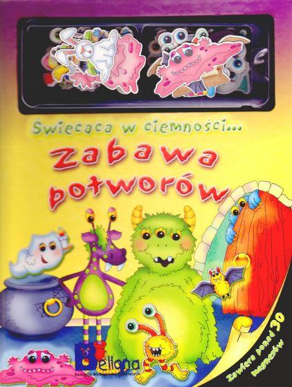 ZABAWA POTWORÓW-ŚWIECĄCE MAGNESY