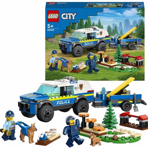 LEGO CITY - SZKOLENIE PSÓW POLICYJNYCH W TERENIE