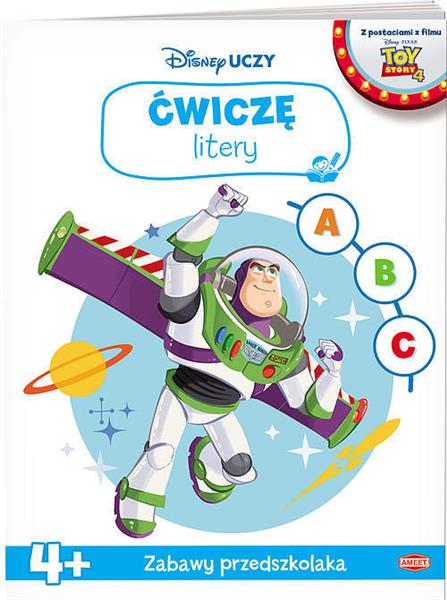 DISNEY UCZY. TOY STORY. ĆWICZĘ LITERY