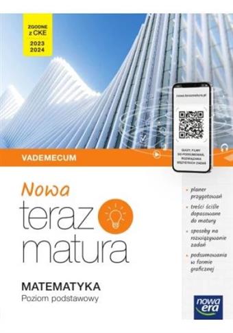 Nowa Teraz matura 2023 Matematyka Vademecum z cyfr