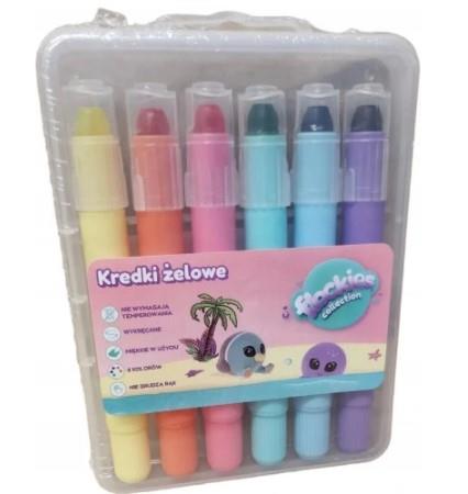 KREDKI ŻELOWE TM TOYS 6 SZT. FLOCKIES