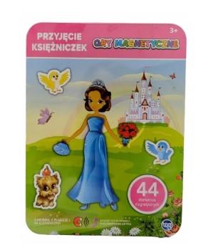 PRZYJĘCIE KSIĘŻNICZEK GRA MAGNETYCZNA 3+