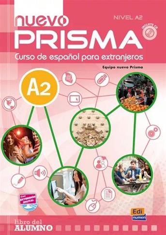Nuevo Prisma. Nivel A2. Podręcznik + CD audio