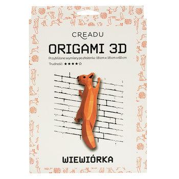 Creadu, Zestaw DIY Origami Wiewórka 3D