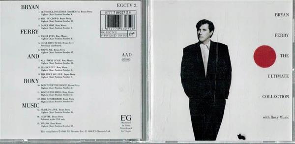 BRYAN FERRY WITH ROXY MUSIC THE ULTIMATE COLLECTIO