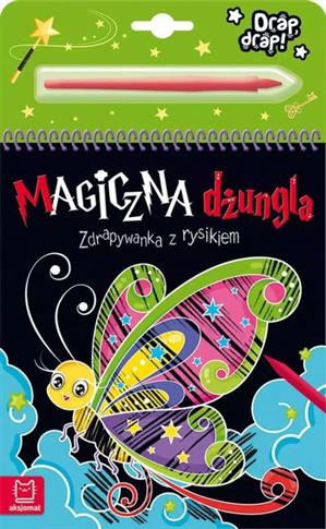MAGICZNA DŻUNGLA. ZDRAPYWANKA Z RYSIKIEM