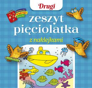 DRUGI ZESZYT PIĘCIOLATKA Z NAKLEJKAMI