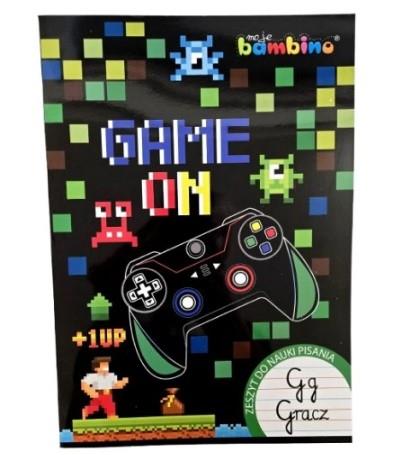 BAMBINO ZESZYT TRZY LINIE A4 32 KARTKI GAME ON