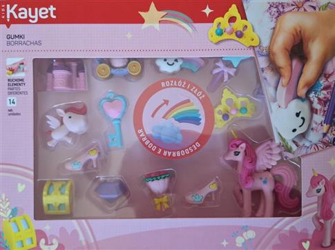 GUMKA DO MAZANIA KAYET WIELOKOLOROWY 14 SZT.