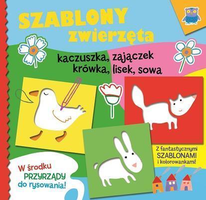 SZABLONY ZWIERZĘTA - KACZUSZKA, ZAJĄCZEK