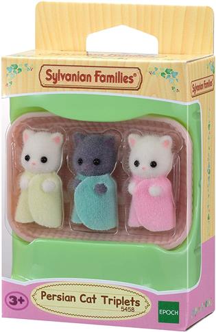 Sylvanian Families. Trojaczki perskich kotków