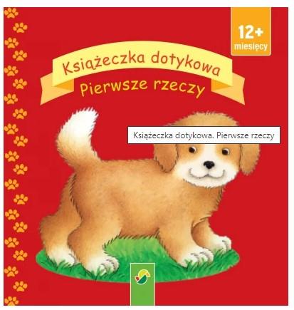 Książeczka dotykowa. Pierwsze rzeczy
