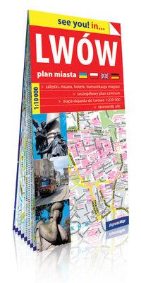 Lwów- plan miasta 1:10 000