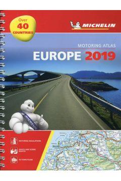 EUROPA 2019 ATLAS SAMOCHODOWY 1:1 000 000