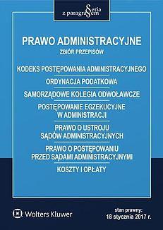 PRAWO ADMINISTRACYJNE ZBIÓR PRZEPISÓW