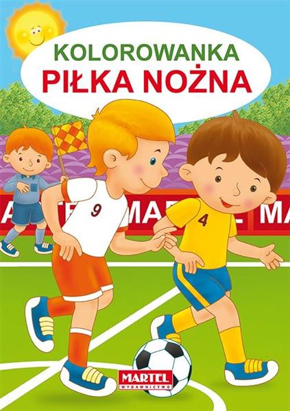 PIŁKA NOŻNA KOLOROWANKA