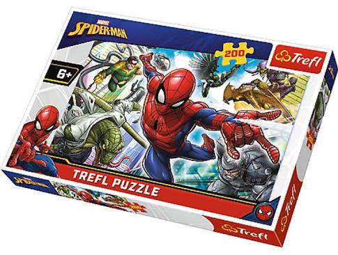 Trefl, puzzle, Spider-Man, Urodzony bohater, 200 e