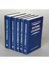 ANATOMIA CZLOWIEKA T.1-5 ( PAKIET )