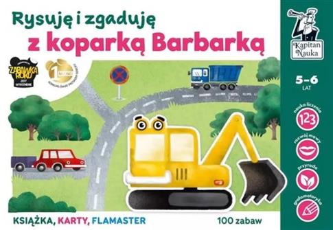 Kapitan Nauka Rysuję i zgaduję z koparką Barbarką