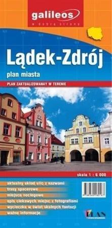 PLAN MIASTA - LĄDEK-ZDRÓJ 1:6 000