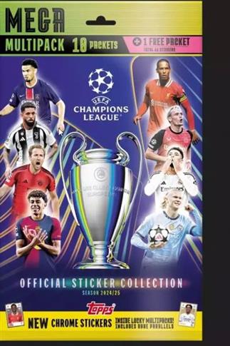 UEFA CHAMPIONS LEAGUE 2024/25 NAKLEJKI MEGA