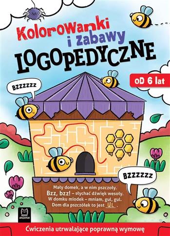 Kolorowanki i zabawy logopedyczne. Ćwiczenia utrwa